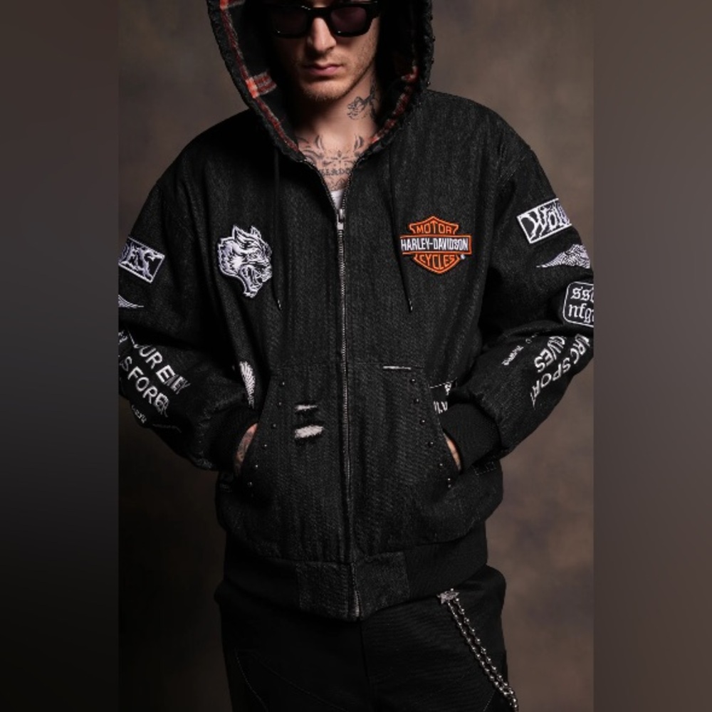 Harley-Davidson x Darc Sport Hooded Jacket Size M Limited Edition Not for sale